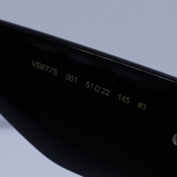 Victoria Beckham VB677S 001 Square Sunglasses – Black/Grey - Picture 9 of 13